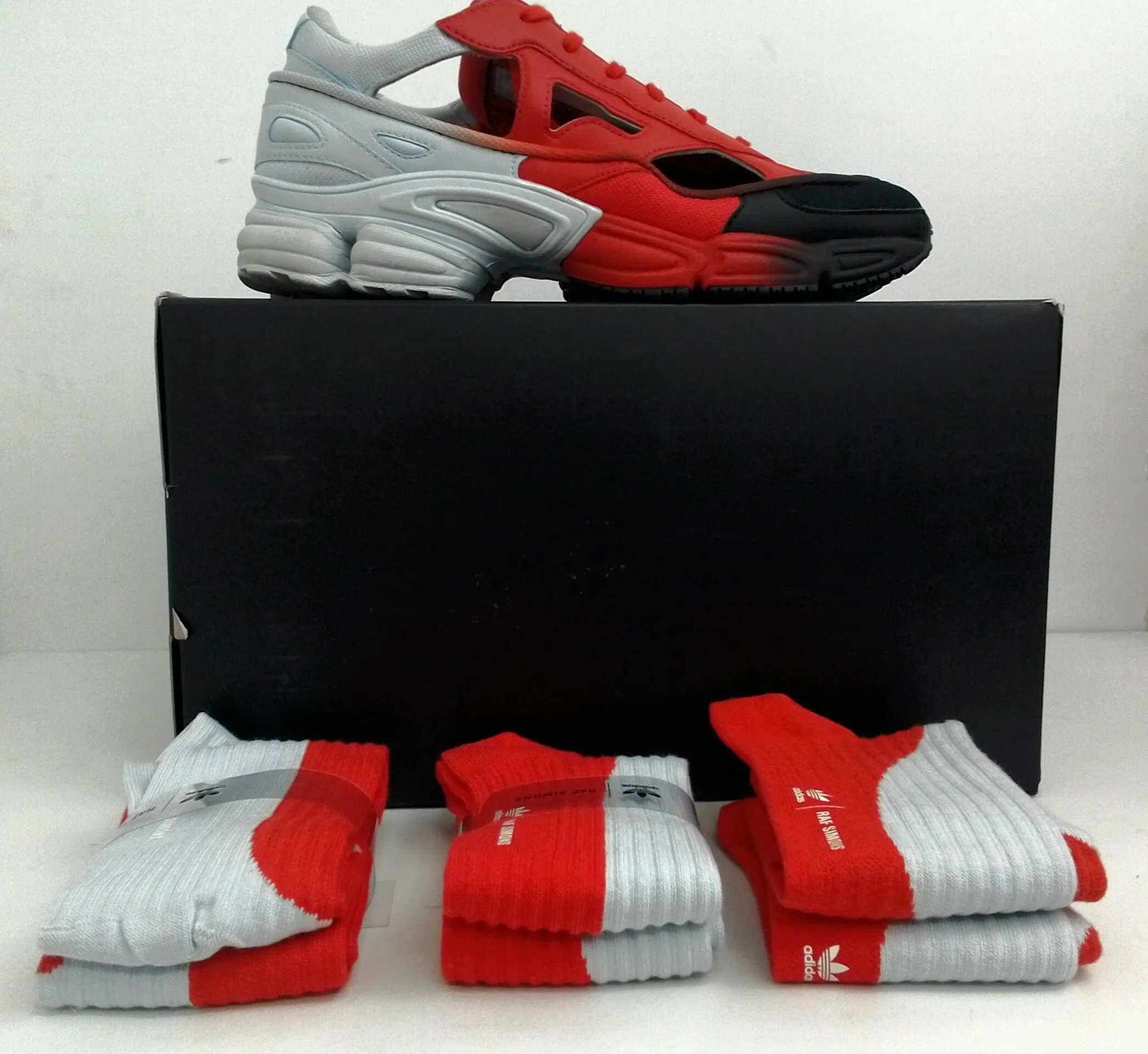 Adidas-Raf Simons RS Replicant Ozwee Red Size 9.5