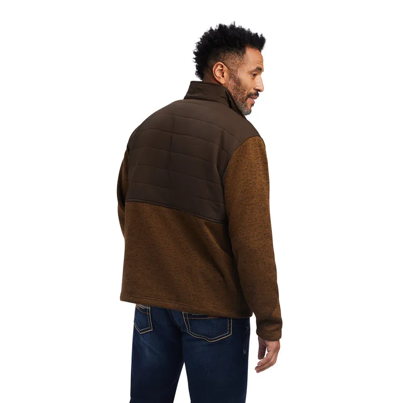 'Ariat' Men's Caldwell Snap Sweater - Brindlewood