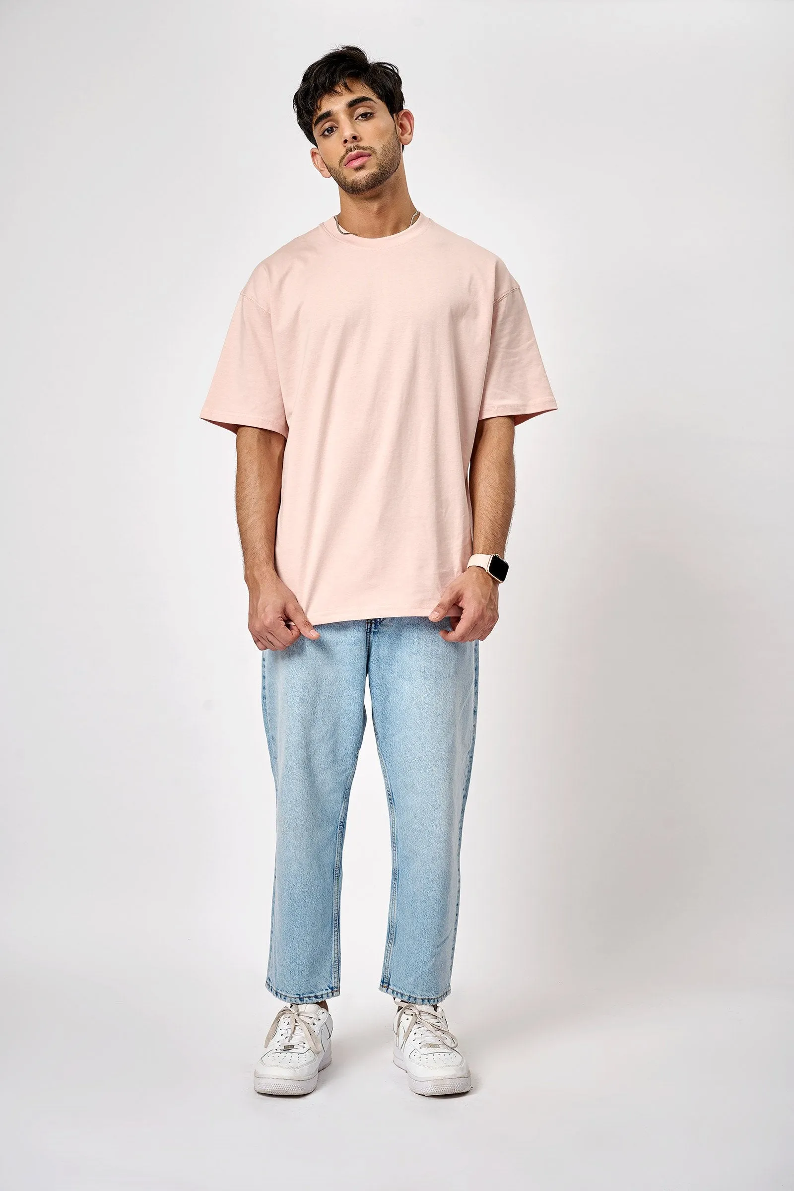 Barely Pink Heavyweight Oversized T-shirt