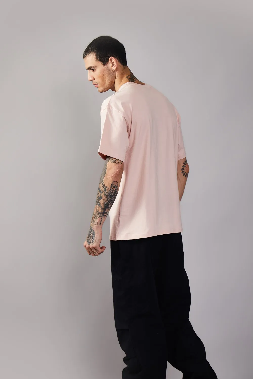 Barely Pink Heavyweight Oversized T-shirt