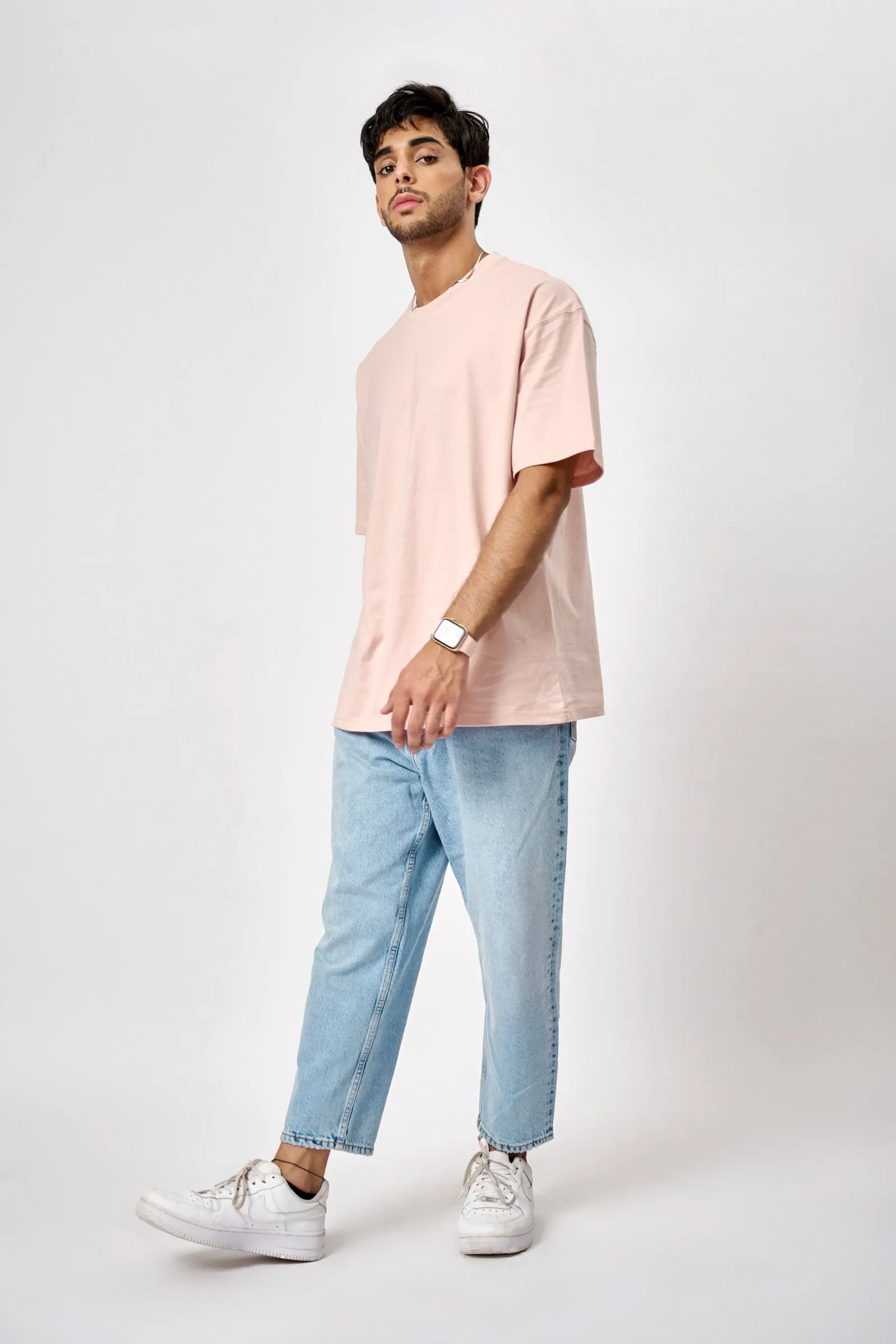 Barely Pink Heavyweight Oversized T-shirt