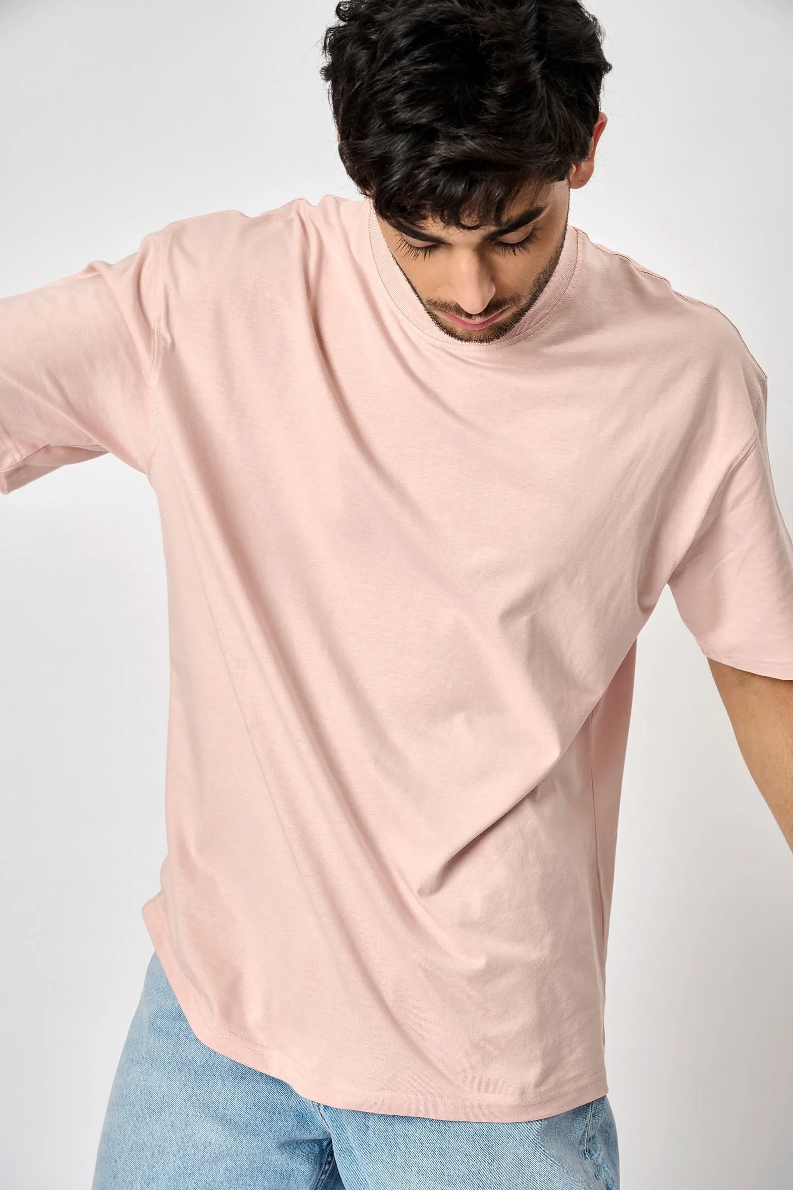 Barely Pink Heavyweight Oversized T-shirt