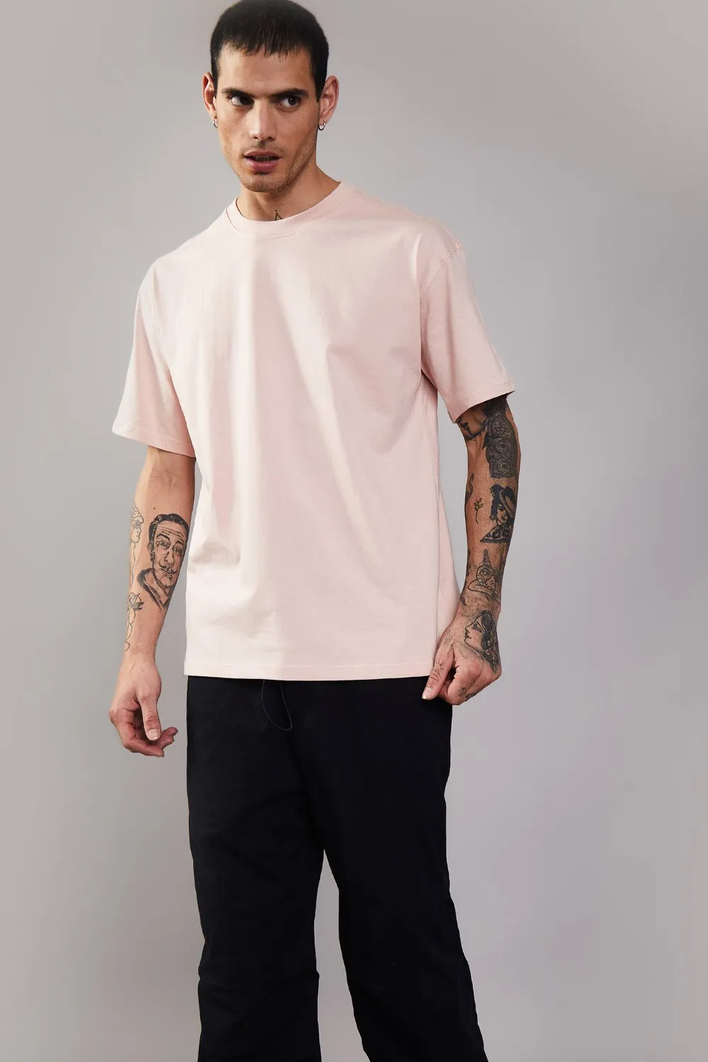 Barely Pink Heavyweight Oversized T-shirt