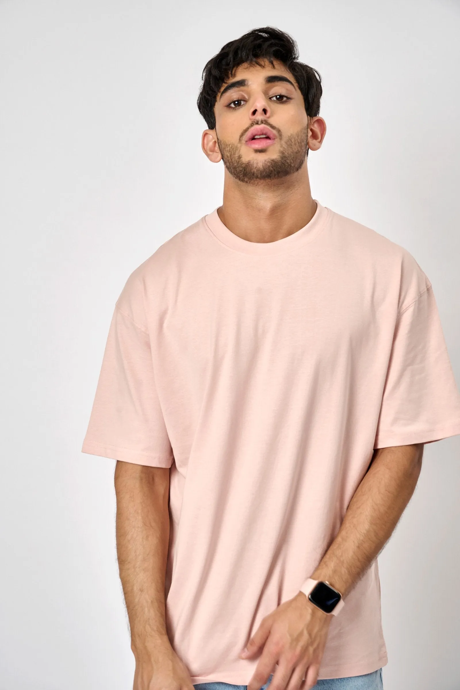 Barely Pink Heavyweight Oversized T-shirt