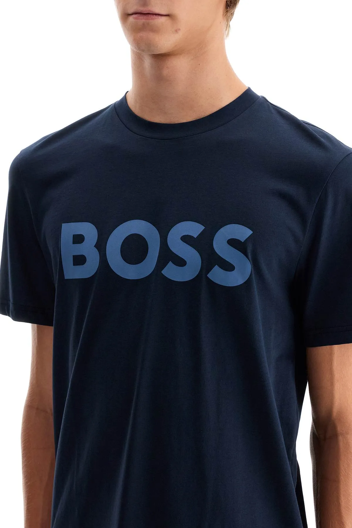 BOSS logo print t-shirt