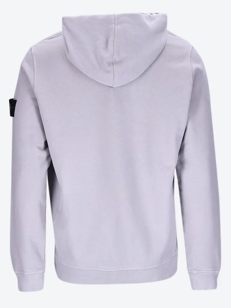 Brushed organic cotton sweatshirt