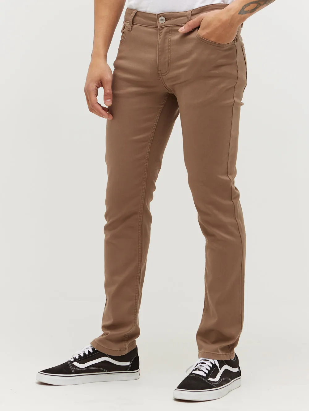 Cole Comfort Knit 5-Pocket Jeans