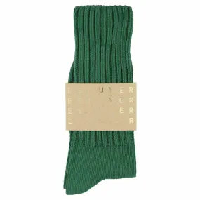 Crew Socks - Eden Green