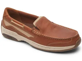 Dunham Captain Venetian - Men's Boat Shoe Tan (CJ1478)