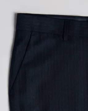 Epsilon Striped Dress Pants - Navy