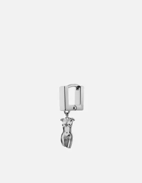 Femme Huggie Earring, Sterling Silver