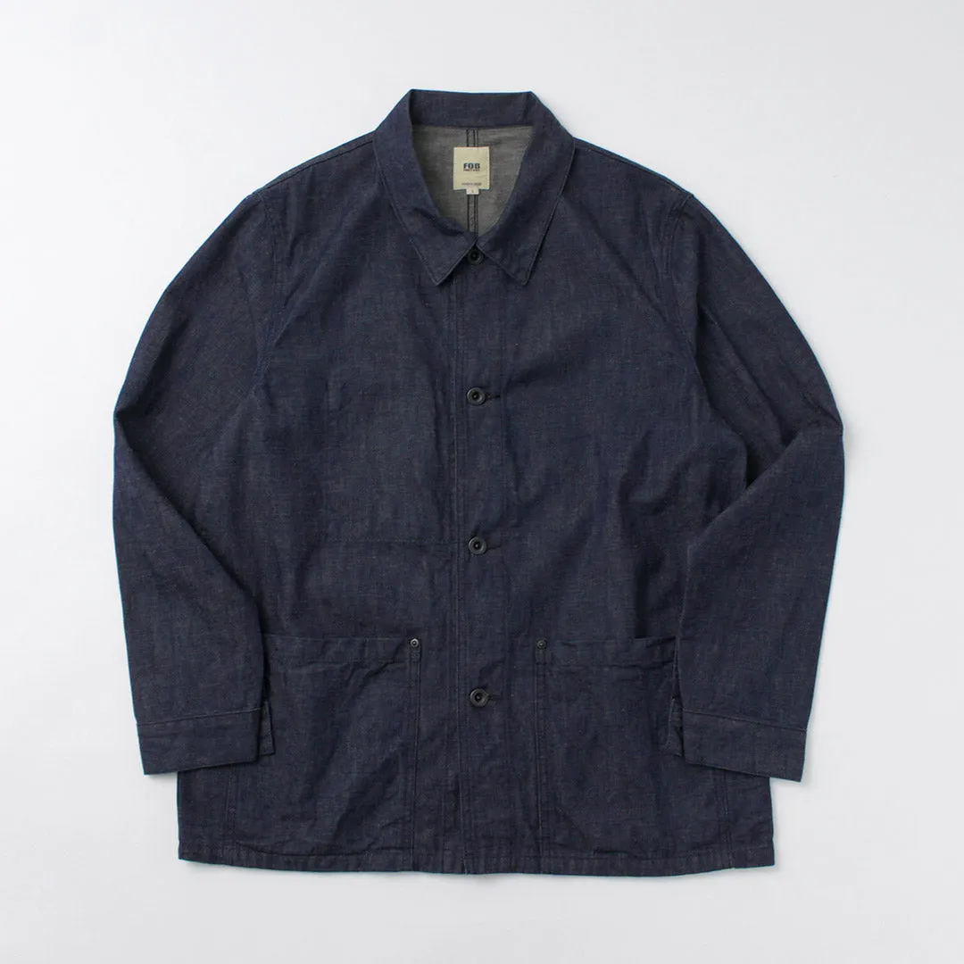 FOB FACTORY / F2447 Denim Coverall