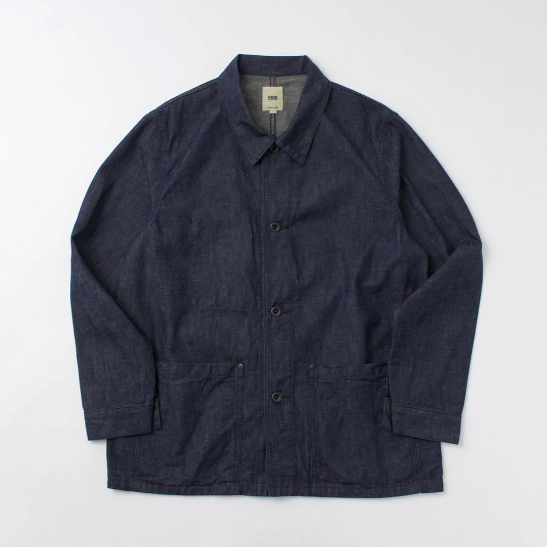 FOB FACTORY / F2447 Denim Coverall