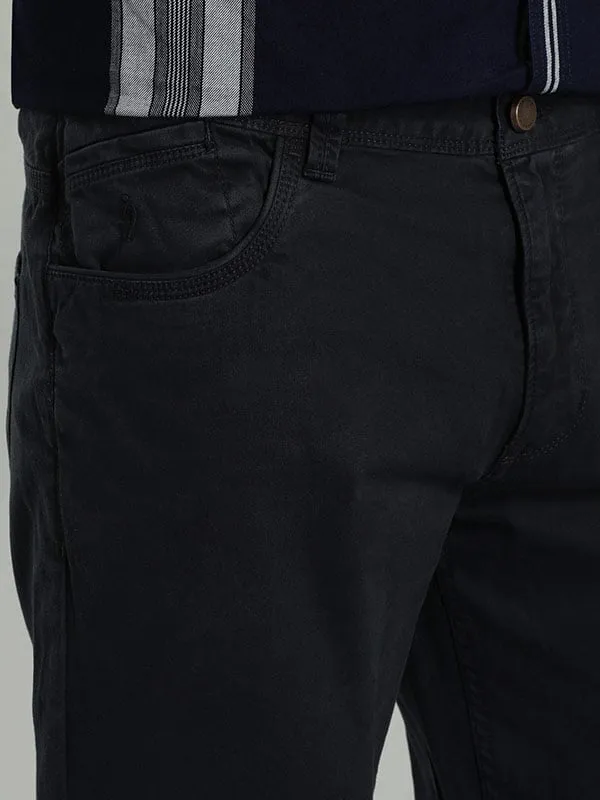 Men Brooklyn Fit Cotton Stretch Trouser