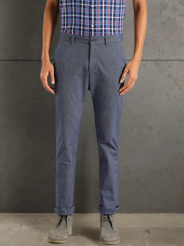 Men Brooklyn Fit Cotton Stretch Trouser