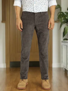 Men Brooklyn Fit Cotton Stretch Trouser