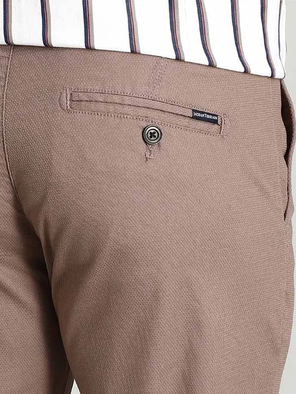 Men Brooklyn Fit Cotton Stretch Trouser