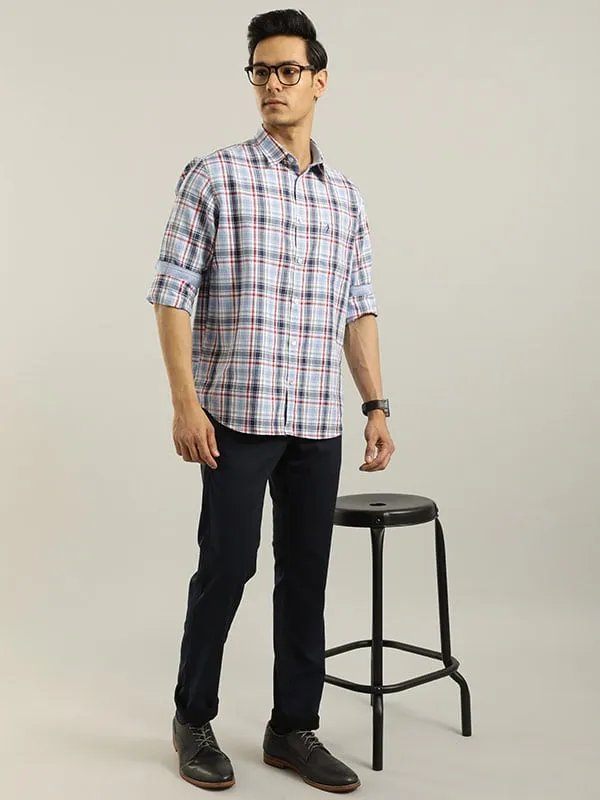 Men Checked Full Sleeve Cotton Shirt