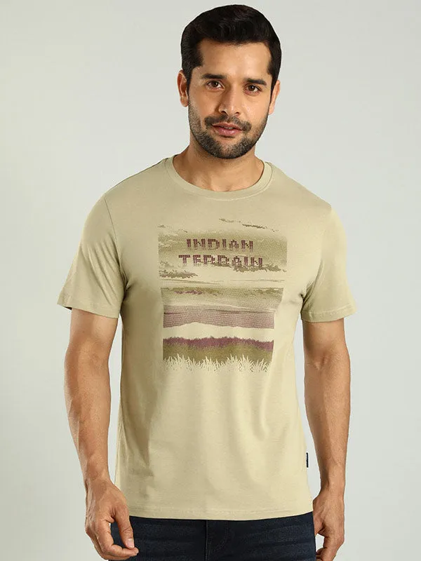 Men Graphic Crew Neck T-Shirt