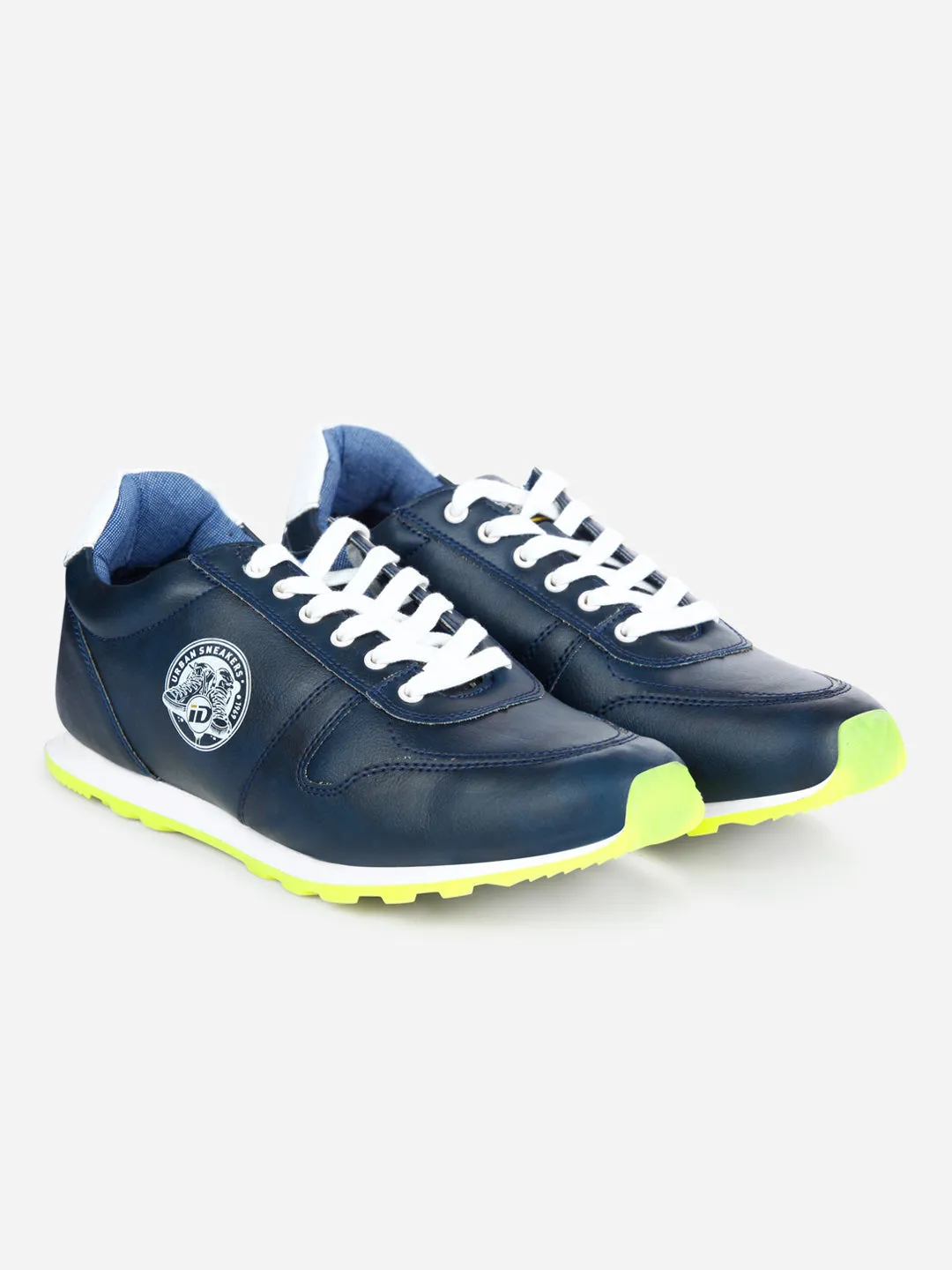 Men's Blue Lace Up Sneaker (ID3054)