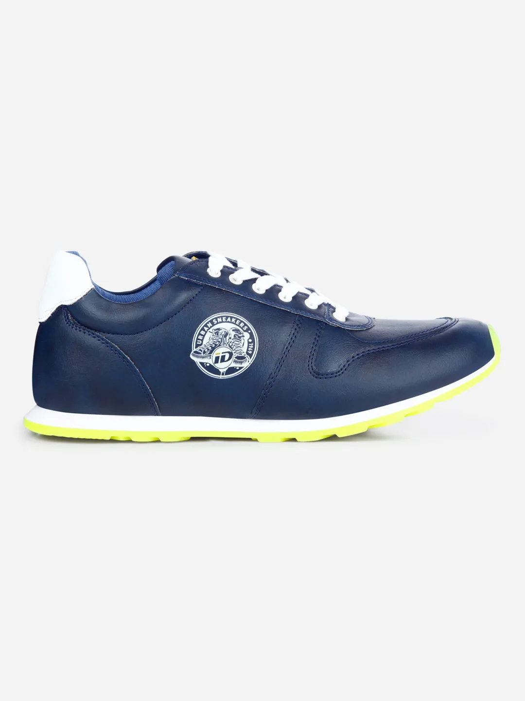 Men's Blue Lace Up Sneaker (ID3054)