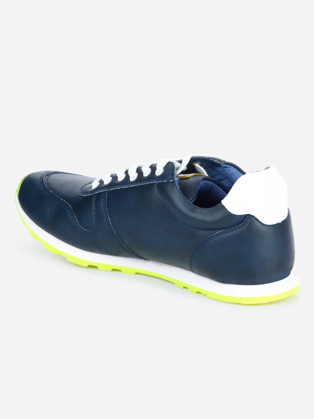 Men's Blue Lace Up Sneaker (ID3054)