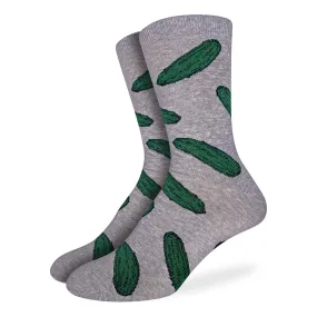 "Pickles" Crew Socks by Good Luck Sock